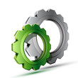 gears green