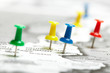 map route marked