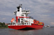 Containerschiff auf dem Kiel Kanal