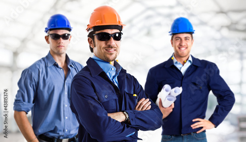 Photo: Handsome engineers at work Handsome engineers at work