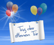 Tag der offenen Tür - Luftballons