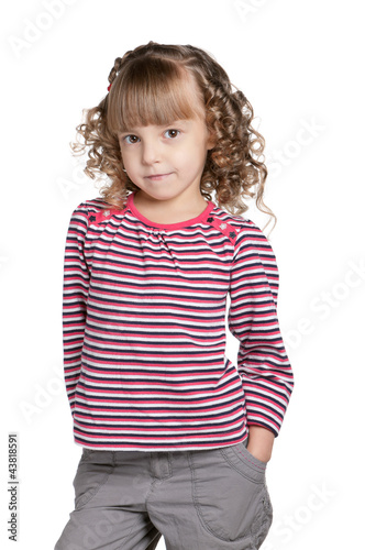 Photo: Portrait of emotionally girl Portrait of emotionally girl