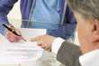 Signature - Personne âgée
