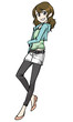 Vector: 私服 女性 私服 女性
