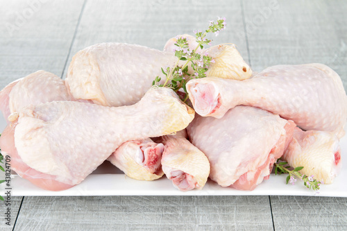 Photo: raw drumsticks chicken raw drumsticks chicken