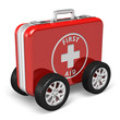 Illustration: Medical assistance concept Medical assistance concept