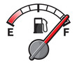 Full gas tank
