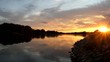 Video: Sonnenuntergang an der Elbe in Sachsen-Anhalt / Deutschland Sonnenuntergang an der Elbe in Sachsen-Anhalt / Deutschland