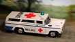 Vídeo : Ambulance speeding along rural road Ambulance speeding along rural road