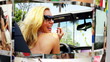 Video: Montage 3D Images Young Females Shopping Lifestyle Montage 3D Images Young Females Shopping Lifestyle
