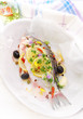 Raw fish ready to cook