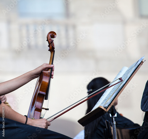 Photo: Violinist Violinist