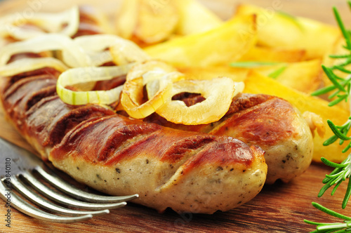 Photo: Grillwurst Grillwurst