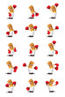 set cigarette cartoon