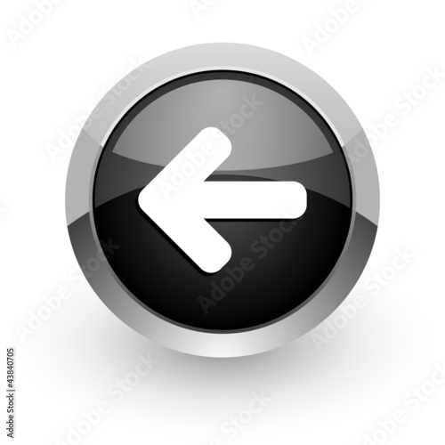 Illustration: arrow left icon arrow left icon