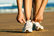 Foto: Joggen am Strand Joggen am Strand