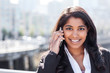 Photo: Indian businesswoman on the phone Indian businesswoman on the phone