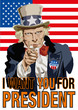 Vector: Oncle_Sam-President Oncle_Sam-President