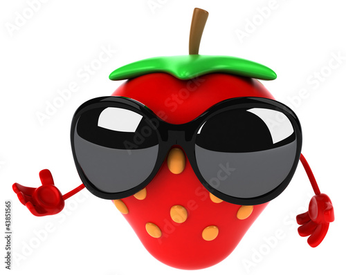 Illustration: Fun strawberry Fun strawberry