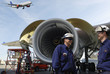 airplane mechanics and giant jet engines
