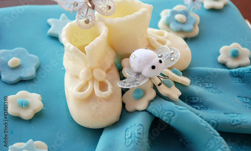 Photo: baby shoes cake baby shoes cake