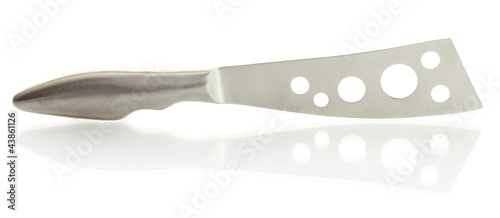 Photo: cheese knife isolated on white cheese knife isolated on white