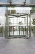 Revolving door of an office building