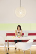 Businesswoman working in an office
