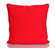 Bright color pillow isolated on white