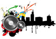 loudspeaker skyline