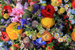 Wildflower arrangement in bright colors