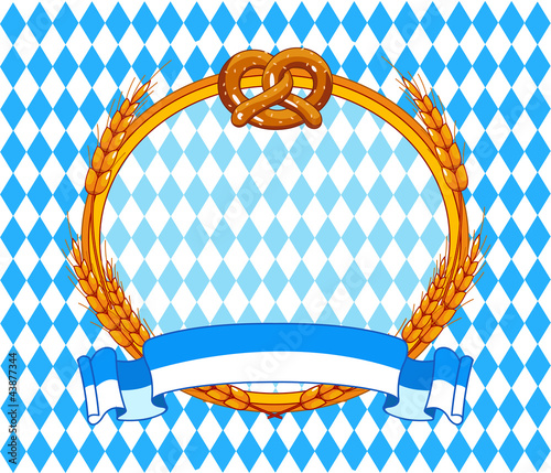 Vektor: Oktoberfest background Oktoberfest background