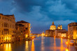 Photo: Grang canal at night, Venice Grang canal at night, Venice