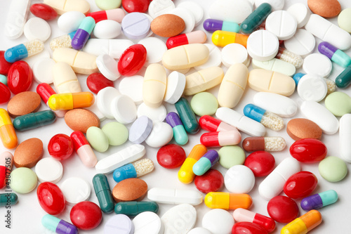 Photo: variety of pills variety of pills