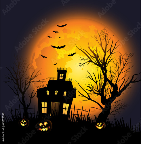 Vektor: Halloween background Halloween background