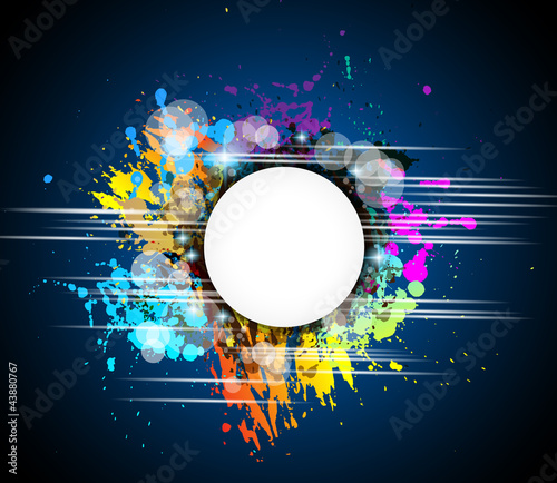 Vektor: Colorful abstract background with rainbow colors Colorful abstract background with rainbow colors