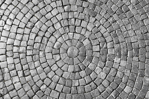 Photo: Texture of cobblestone in old town. Texture of cobblestone in old town.