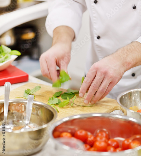 Photo: chef at work chef at work