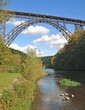 die Müngstener Brücke,Deutschlands höchste Eisenbahnbrücke