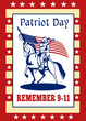 American Patriot Day Remember 911  Poster Greeting Card