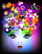 Vektor: Crazy girl Crazy girl