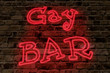 Gay Bar Neon Sign