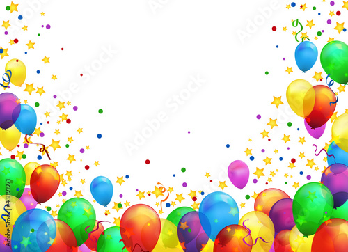 Illustration: party background party background