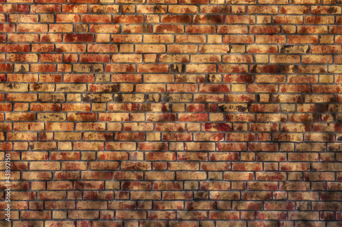 Photo: sandy brick wall sandy brick wall