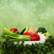 AMAZING VEGETABLES BACKGROUND