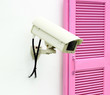 Photo: CCTV with window CCTV with window