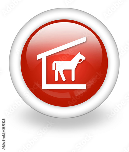 Illustration: Light Red Icon "Stable" Light Red Icon "Stable"