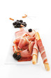 Delicious ham background.