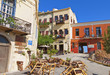 Chania city at Crete island in Greece