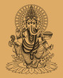 Indian god Ganesha